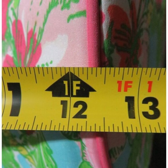 Lilly Pulitzer Pink & Green Floral Insulated Beverage Bucket Tote Bag - Picture 9 of 9